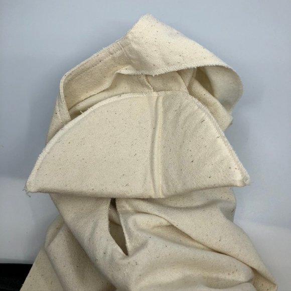 Vintage 100% Natural Woven Silk Puff-Sleeve Top - Picture 8 of 8